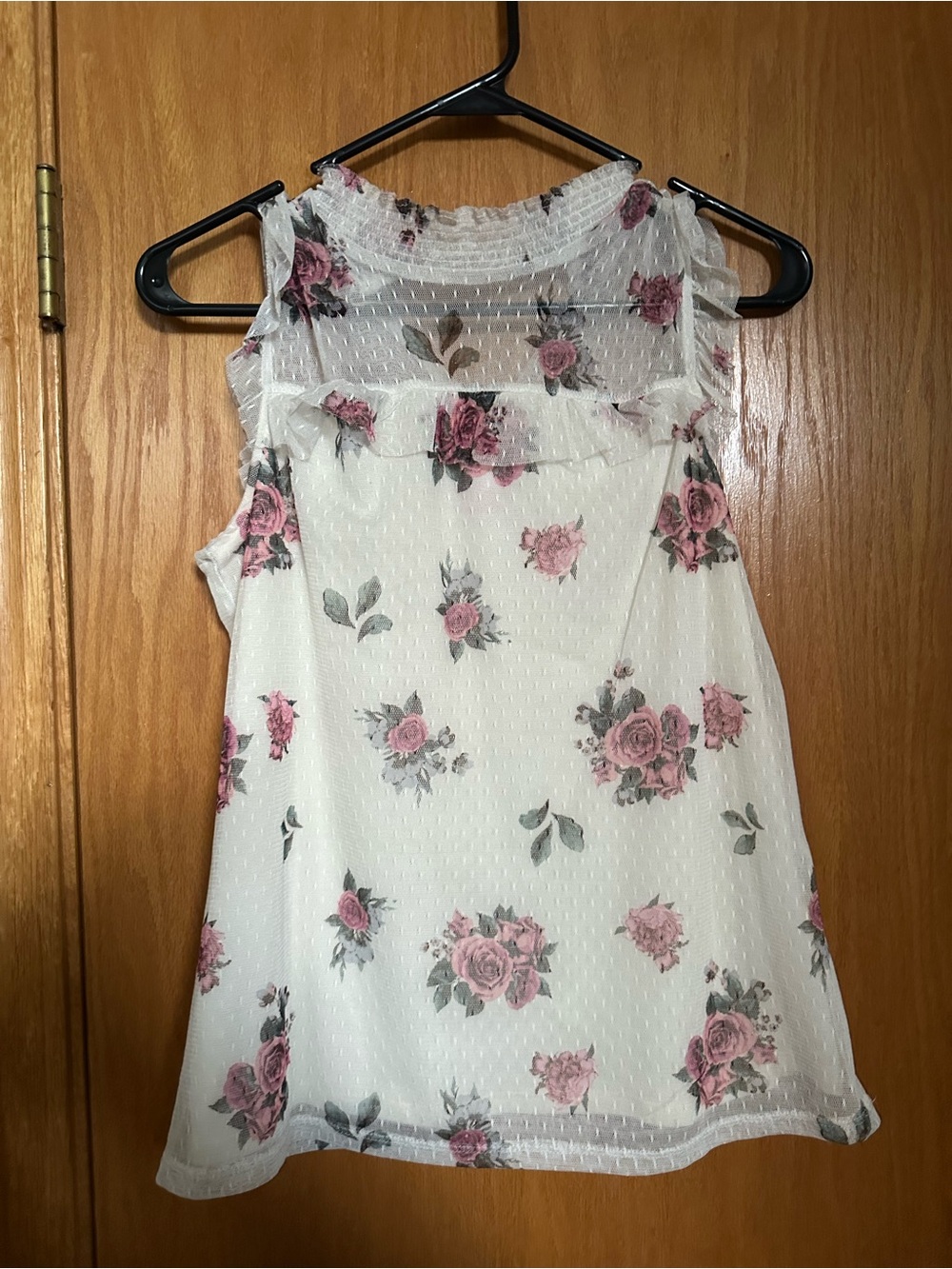 White Floral Camisole